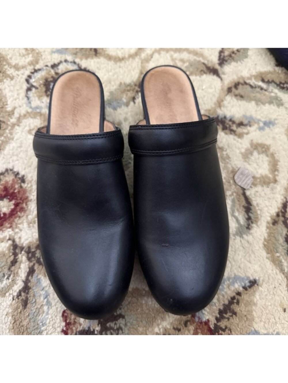 Women’s Madewell “The Cecily” Clogs in black Size 10